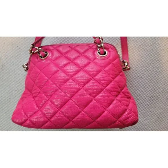 Kate Spade New York Small Georgina Gold Coast Shoulder Bag Hot Pink - Picture 6 of 10